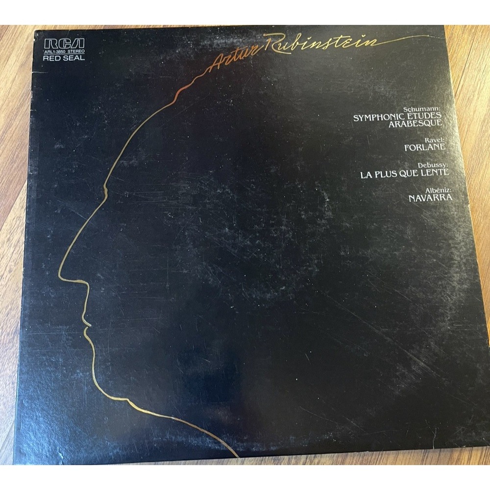 Artur Rubinstein Carnegie Hall Classical Piano Vinyl LP 1981 RCA ARL1-3850 NM